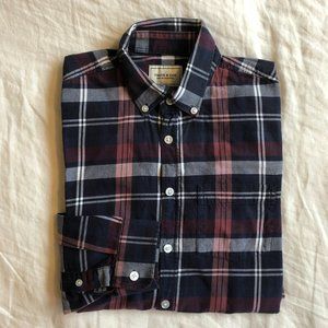 Frank and Oak Plaid Cotton Shirt
